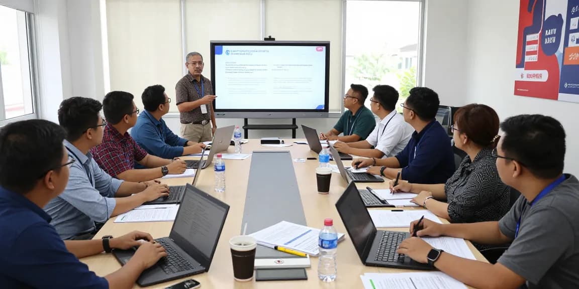 AAFI Kota Tangerang training session focusing on forensic auditing techniques at a professional workshop.