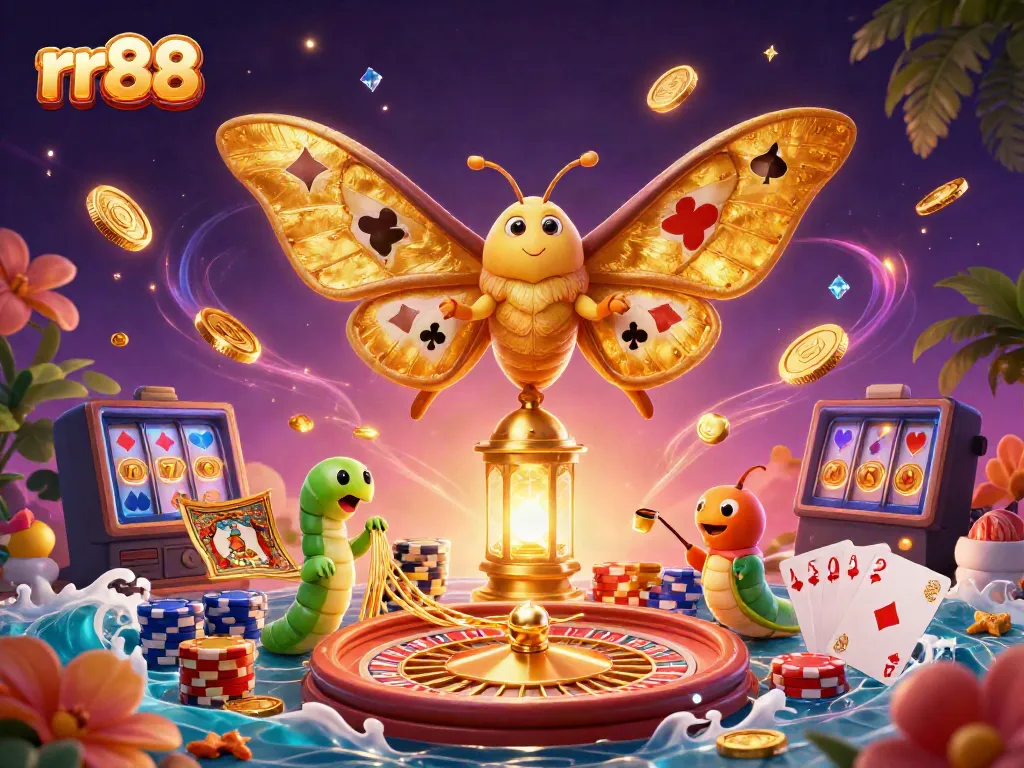 Experience thrilling gameplay at rr88 with dynamic scenes featuring vibrant casino elements and engaging characters.