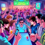 Experience the thrill of sports betting at https://talkprep.org/ with an energetic crowd cheering for their teams.