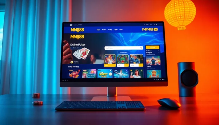 Engaging online gaming interface at https://mm88.agency/ showcasing diverse betting options and user-friendly design.