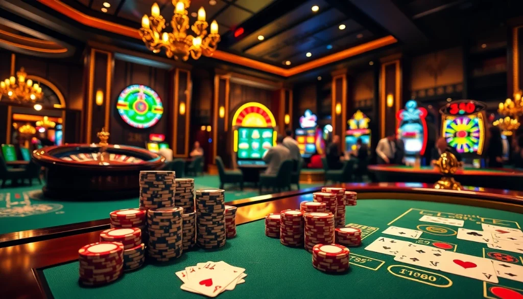 Experience the excitement of gaming with TT88’s vivid casino atmosphere and engaging table games.