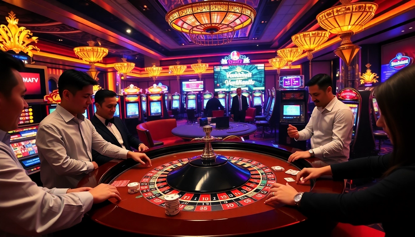 Experience thrilling gameplay at Vankhanhtv's premium online casino, filled with excitement and high-stakes action.
