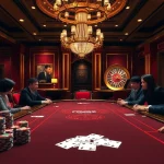 Play thrilling poker at https://king88b.us.com/ with players enjoying a high-stakes casino environment.