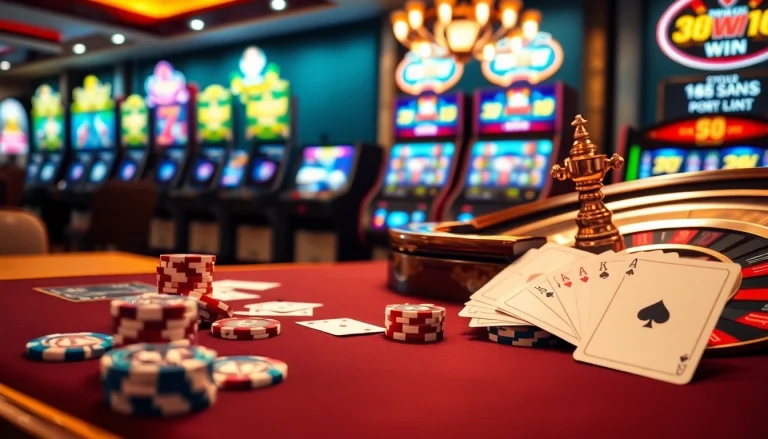 Experience the thrill of the 98win online casino with vibrant tables and games.