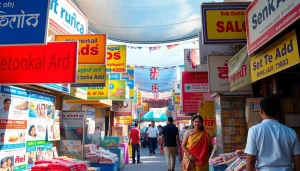 Lanka Add marketplace featuring vibrant ads for services and products in Sri Lanka.