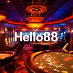 Experience thrilling gameplay at Hello88 casino with vibrant slot machines and roulette excitement.