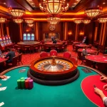 Experience the thrill of gambling at https://mm88.in.net/ with a vibrant casino atmosphere featuring poker tables and slot machines.