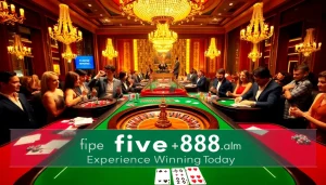 Engaged players at a five88 roulette table, capturing the thrill of online gambling.
