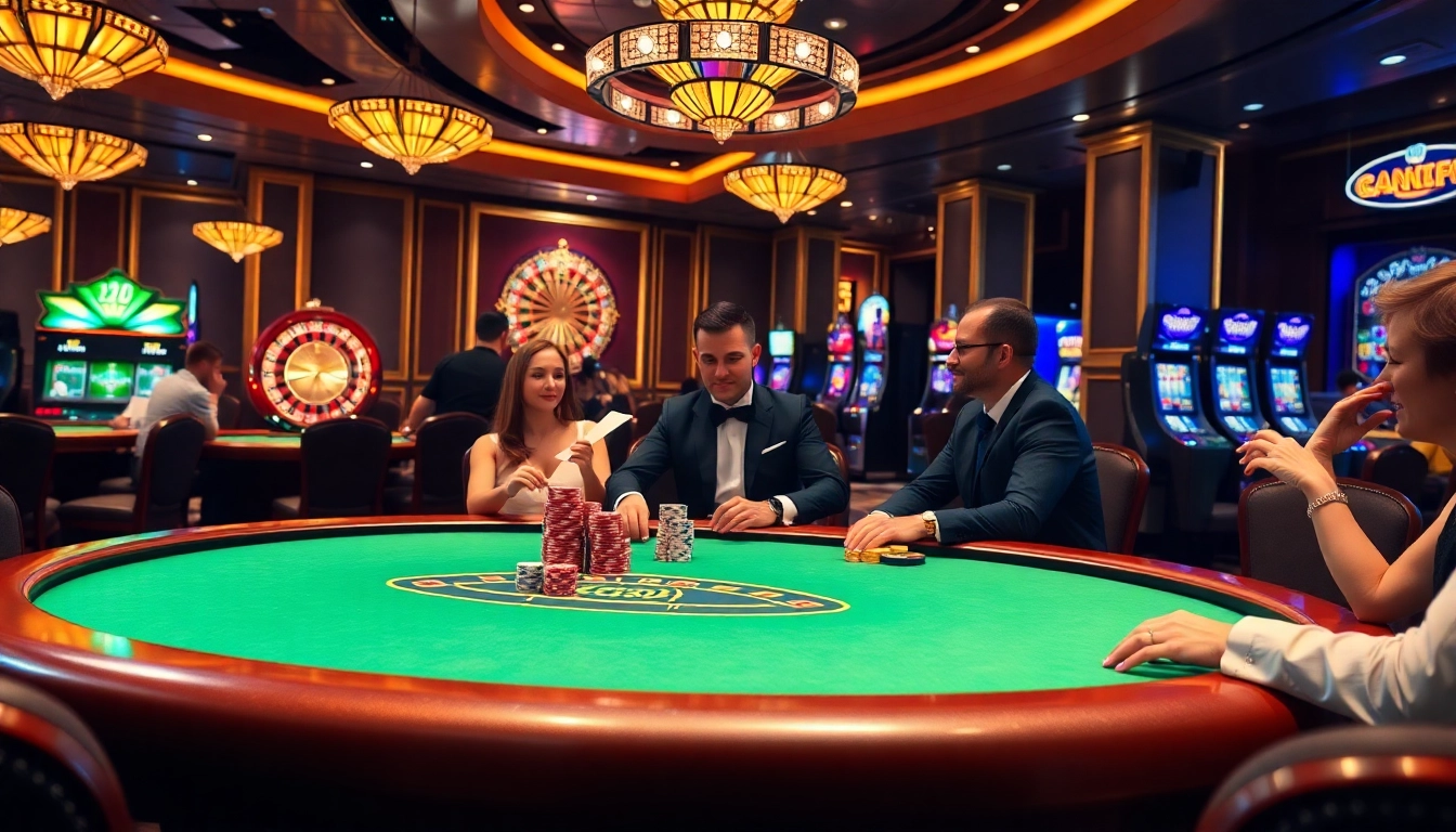 Exciting poker game at https://gg88.co.com/ with vibrant chips and a thrilling atmosphere.