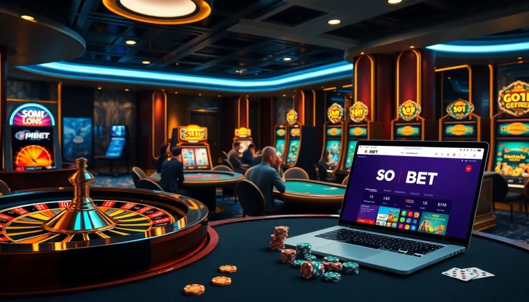 Experience thrilling gaming at https://soibet.vision/ with vibrant roulette wheels and engaging table games.