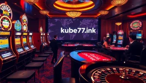 Experience thrilling gambling at https://kubet77i.ink/ with poker tables and slot machines.