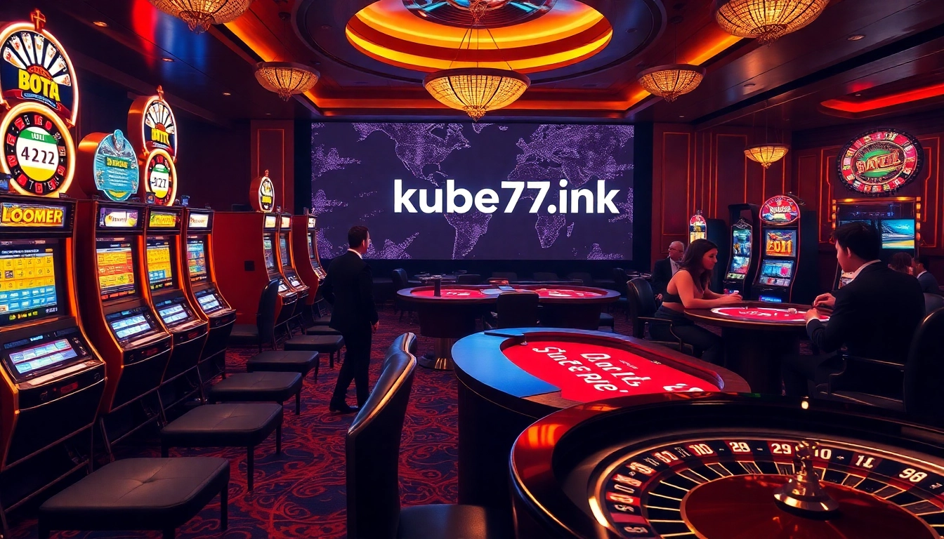 Experience thrilling gambling at https://kubet77i.ink/ with poker tables and slot machines.