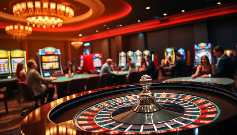 Experience intense gameplay at ww88 com with vibrant roulette and poker action in a luxurious casino setting.