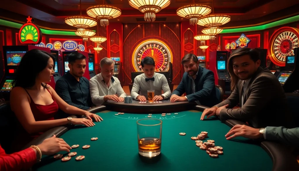 Experience thrilling gameplay at say88 nhà cái with vibrant casino elements and poker excitement.