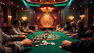 Experience high-stakes poker action at nhà cái 98win's luxurious casino.