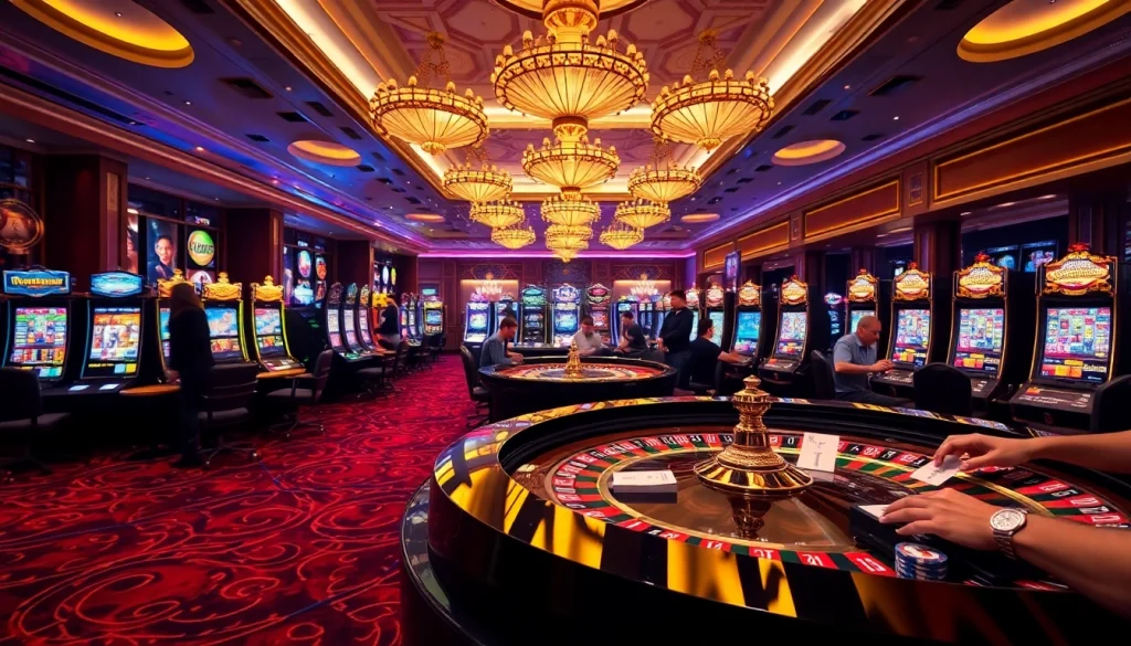 Experience the excitement of XX88 with vibrant casino tables and high-stakes gaming action.