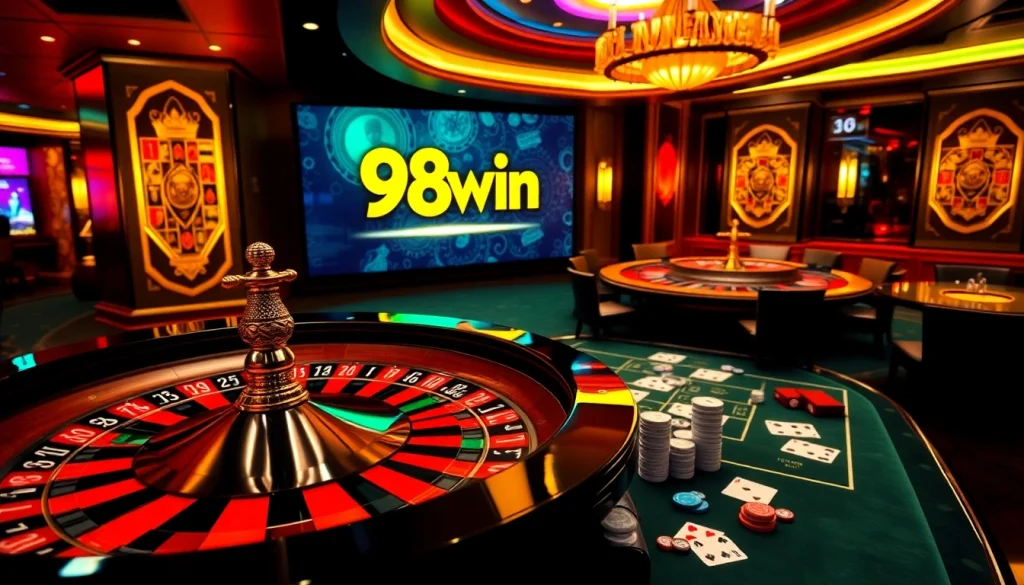 Engaging players enjoy options at 98win trang chu online casino with vibrant games.