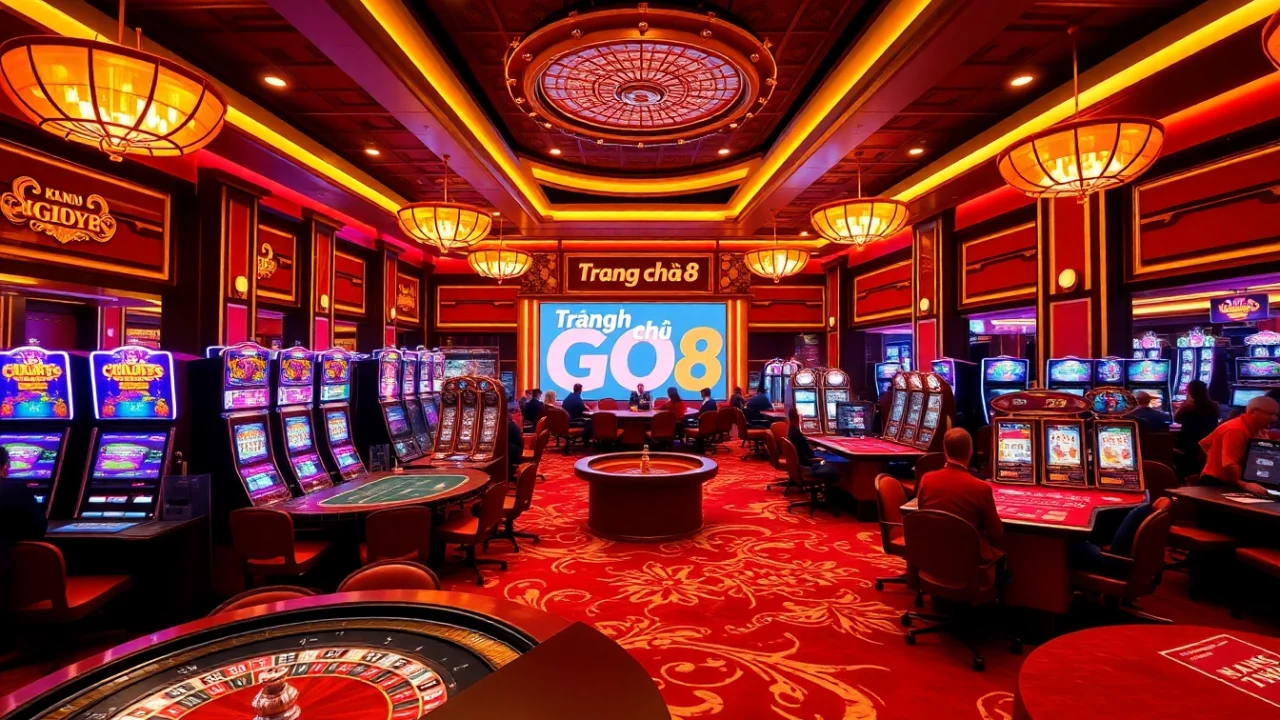 Experience high-stakes excitement at Trang chủ GO8, a luxurious online casino destination.