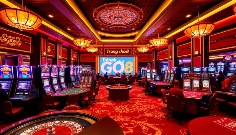 Experience high-stakes excitement at Trang chủ GO8, a luxurious online casino destination.