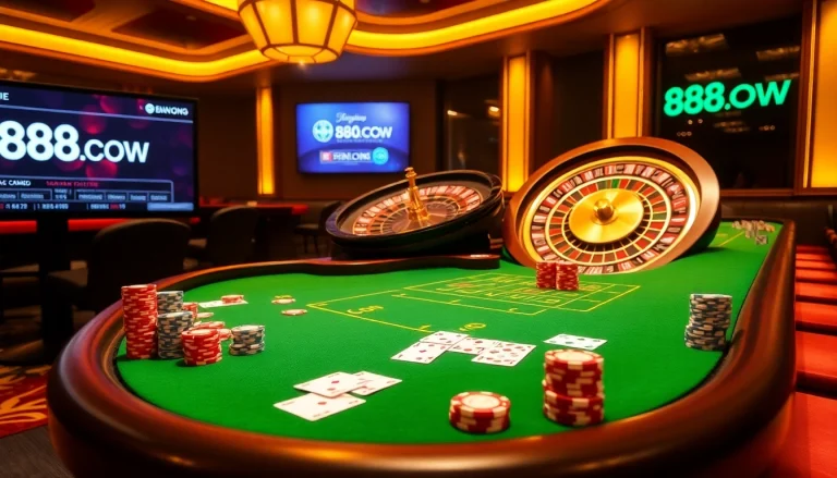 Experience the thrill of winning at 888NOW.COM with vibrant casino tables and high-end gaming.