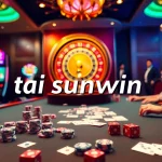 Experience the excitement of tải sunwin at a luxurious casino table with vibrant poker games.
