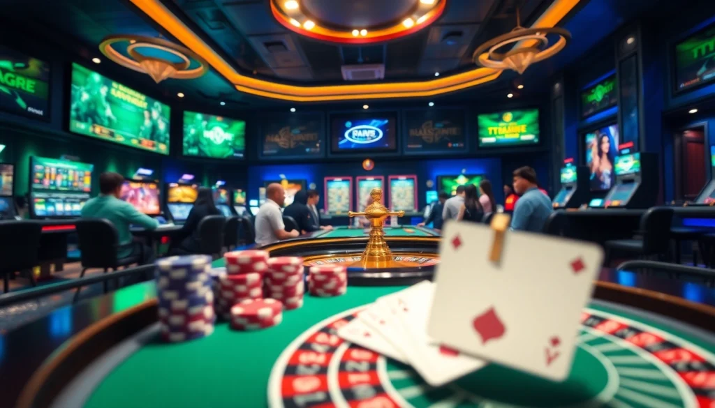 Experience the thrill of online gaming at luck8win.live with a vibrant casino atmosphere.