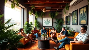 Join the Club Cannabis Madrid for a vibrant experience in a relaxed social setting.