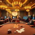 Experience the excitement at Trang chủ 11BET with intense poker gameplay and vibrant casino visuals.