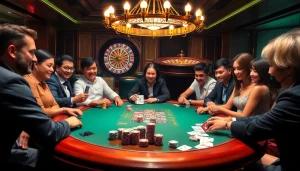 Engage in high-stakes excitement at https://rr88.se.net/ with poker players and vibrant casino visuals.