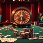 Engaging players at the rikvip nhà cái casino table showcasing dynamic betting strategies.