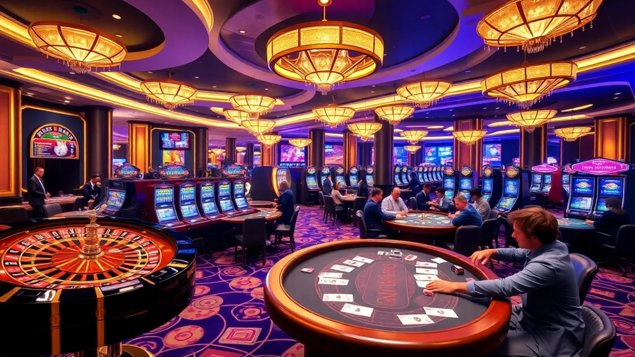 Experience thrilling gameplay at hay.win with vibrant casino tables and engaging players.