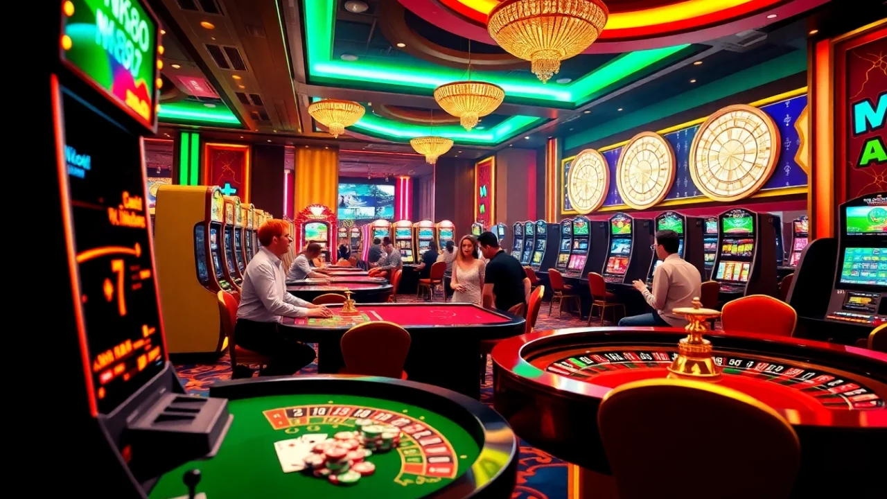 Experience the excitement of winning at NK88.com with vibrant casino visuals and dynamic gaming.