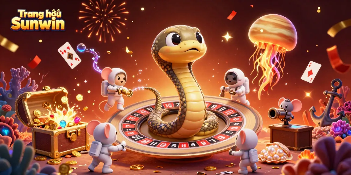 Place bets and win big at Trang chủ Sunwin's cosmic casino featuring vibrant game elements.
