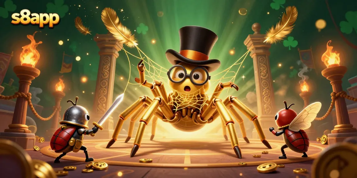 Experience thrilling gameplay at s8app with golden visuals and dynamic casino elements.